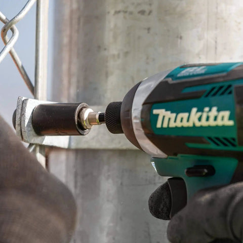 Drill using Three Piece Impact Ready Two Inch Square Socket Adapter Set Built Tough For High Torque Drivers And Drills With Retention Ball