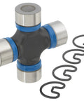 Rock solid Front Or Rear Universal Joint For Ford Country Sedan OE Replacement Shaft With Exceptional Durability And Performance To Get Your Ride Back On Track Like New, featuring high-grade steel and blue accents.