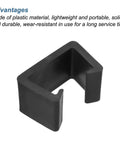 Black plastic clip for Patio Furniture Clips 8 Pack for Sofa and Rattan Wicker Sets, Fixed Connection Chair Fasteners, durable design