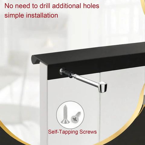 Gold Cabinet Pulls 2 Pack For Kitchen Cabinets And Drawers With Slick Hole Centers From 16mm To 960mm installation