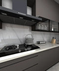Wide Milk White Marble Wallpaper Easy Peel And Stick 24 Inch By 394 Inch Roll Glossy Thickened Waterproof Adhesive White Granite Textured Contact Paper on kitchen wall.