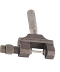 Universal Chain Breaker Tool for 420 to 530 Roller Chains showing riveter detail