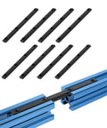 Straight Connector Corner Bracket Set For Aluminum Extrusion Fits T Slot And V Slot Profiles Ideal For CNC Machines 3D Printers.