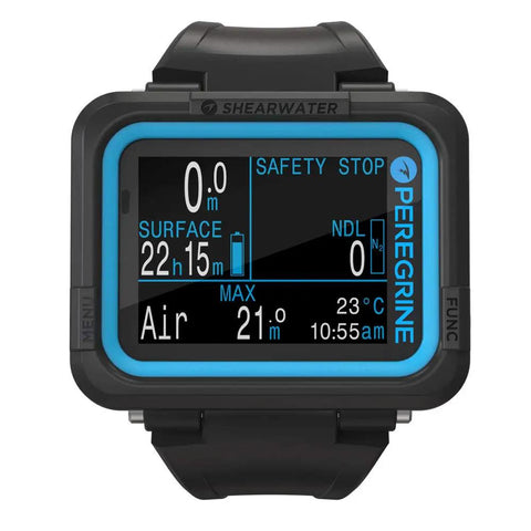 Peregrine Dive Computer With Two Button Interface State Aware Menu 316 Stainless Steel Buttons And Up To 30 Hour Battery