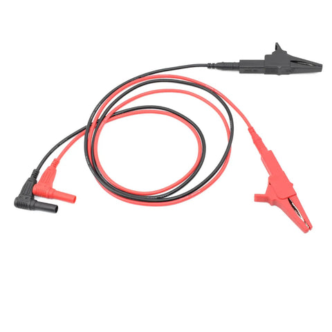 All In One 10Pcs Test Leads Kit With Double Insulated Leads, 1000V CAT III, red and black cables with alligator clips