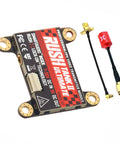 Beefy Rush Tank III 5.8G FPV Video Transmitter 30x30mm with detachable Foxeer red antenna for FPV racing drones