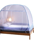 Folding Mosquito Net Tent Canopy For Beds Pop Up King Size Portable Netting With Bottom Over Bed For Babies And Adults