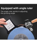 Heavy Duty 8 Inch Bench Grinder Low Speed Knife Sharpener And Polishing Machine Built Like A Tank angle ruler adjust grinding angle