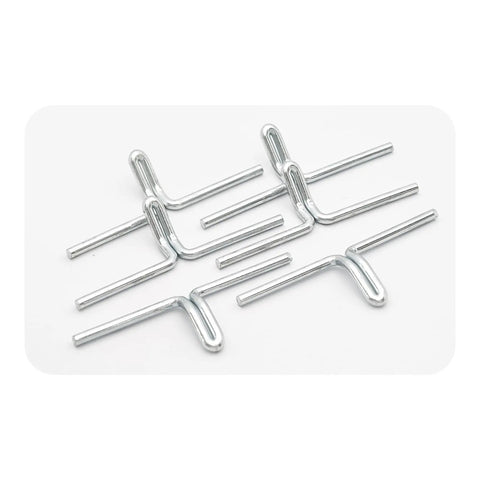 50Pcs Lawn Chair Webbing Clips Alloy Spring Clips For Lounge Chair Repair and Patio Furniture Frame Replacement