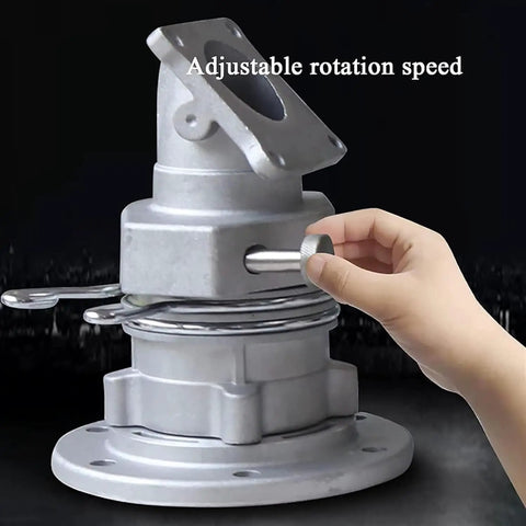 Adjustable nozzle of 360 Degree Rotating Farm Irrigation Spray Gun With Adjustable Nozzle For Large Garden Lawn Spraying Equipment Inlet 50mm.