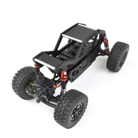 Beefy 1 To 24 Scale RC Car Chassis Frame Roll Cage Upgrade for Wrangler Gladiator Bronco with carbon fiber build