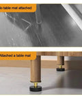Adjustable Furniture Feet Set, 12 Pcs Threaded Legs for Beds, Sofas, Cabinets, and Tables, top without pad, bottom with pad