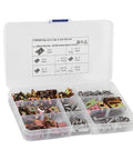 85Pcs Automotive Clip Nuts And Fasteners Kit With U Clips And Stainless Steel Screws Manganese Steel Interior Trim Fasteners Set