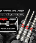 6Pcs Magnetic Pagoda Hex Screwdriver Bits Set With S2 Alloy Steel Step Design Fits Electric Drills And Wrenches For Fast Multi Size Projects Without Changing Heads, 1.5-2mm 2.5-3mm 4-5.6mm