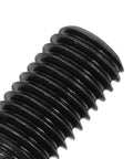Close-up of a carbon steel hex grub screw showcasing thread detail, part of Lock It Down Tight With These 10 Pack Heavy Duty Carbon Steel Hex Ball Plunger Grub Screws Built For Rock Solid Automotive Home Office And Vehicle Fixation Projects.