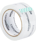 Single roll of Crystal Clear Packing Tape Set, Heavy Duty BOPP With Water Based Adhesive, 1.88 Inch By 109 Yards, showing logo