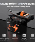 No Sweat 36 Volt 50 Amp Hour LiFePO4 Battery With Freeze Proof Shield And Beast Mode Bms for trolling motors.