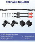 Front Suspension Stabilizer Bar And Sway Bar Link Kit For Dodge Ram 1500 2011 2018 And Ram Classic 2019 2022 4WD Replacing 55398938AC And 55398938AB With K80894 And 5170290 package contents