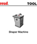 Freud shaper machine used with Insert Backcutter For Double Raised Panels, 3/4 Inch Stock, 3-11/32 Inch Diameter, Carbide Height 3/8 Inch.
