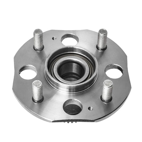Rear Wheel Bearing And Hub Assembly For Honda Accord 1998 1999 2000 2001 2002 With ABS Four Lug Drop In Replacement Top View