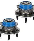 2X Front Wheel Hub And Bearing Assembly Set For GM Cars Including Chevy Impala Monte Carlo Buick Regal Pontiac Grand Prix Buick Rendezvous Drop In Ready Non ABS 5 Lug Front Replacement