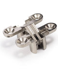 Invisible 180 Degree Alloy Hinge For Doors And Furniture, Concealed Folding Cross Hinge For Cabinets, Gates, And Countertops
