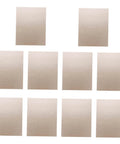 Ten Piece Microwave Mica Plates Set For Insulation And Heat Resistance Must Have Cuttable Sheets To Prevent Food Splatter