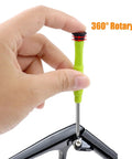 Using Eyeglasses Repair Kit With Precision Screwdrivers Magnetic Tweezers Replacement Nose Pads And Screws Cleaning Cloth And Multi Tool for fixing frames