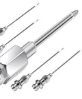 Bearing Grease Injector Needle Nozzle Dispenser Kit With 90 Degree Adapter And Narrow Needle For Sealed CV Joints