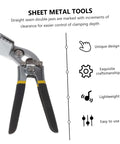 Metal Seamer And Edge Seamer Pliers For Standing Seam Roofing with non-slip handle, durable steel, front view with features highlighted