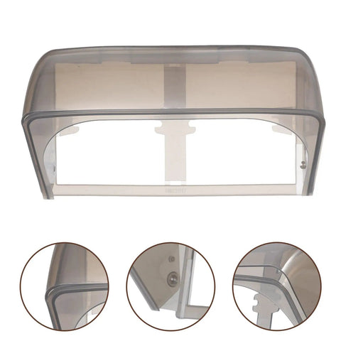 Tough As Nails Waterproof EV Charger Cover Kit For Outdoor Electrical Outlet And Car Charging Pile Heavy Duty ABS Rain Guard top view