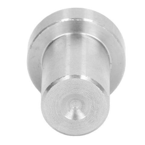 Close-up of stainless steel peg from Workbench Stop Dogs Set Of 4 Stainless Steel Peg Brakes For Woodworking Projects 19mm Diameter