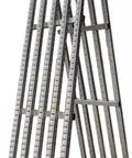 Heavy Duty Conveyor Belt With Straight Plastic Rollers 30cm by 250cm for Light Duty Workloads, shown folded