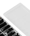 Heavy Duty Alloy Steel Computer Screw Kit 360 Piece Assortment Featuring M2 M2.5 M3 Cross Heads in storage container.