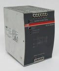 Used Switch Mode Power Supply 24VDC 10A 240W Solid SMPS For Control Panels And Automation Needs, Reliable Compact Unit Ideal For DIY Projects And Pro Builds, ABB CP-E 24/10.0 metal housing