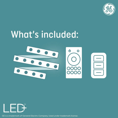 Color Changing LED Light Strip With Remote 32 Feet Of Lit Mood Lighting 13W Power Music Sync Easy Peel And Stick Install includes LED strips and remote