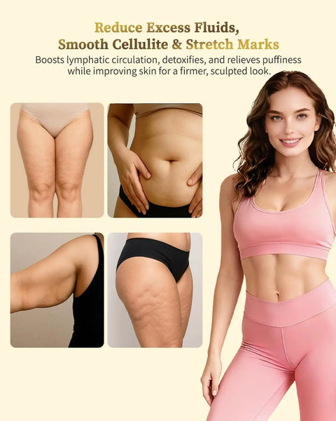 Must Have Lymphatic Drainage Massager With Light Heat And Vibration For Body Sculpting And Cellulite Reduction, body contouring results