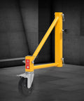 Rolls Like Butter 4 Pack Baker Style Scaffold Outriggers With Heavy Duty Swivel Casters 1000 Lbs Capacity carbon steel support.