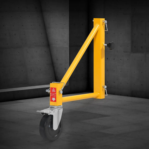 Rolls Like Butter 4 Pack Baker Style Scaffold Outriggers With Heavy Duty Swivel Casters 1000 Lbs Capacity carbon steel support.