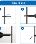 How to use step-by-step guide for Must Have 42 Piece Plastic Rivet Gun Kit With 40 Nylon Rivets In Four Sizes And A Rivet Removal Tool