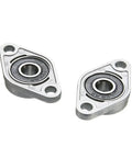 Sick Zinc Alloy Rhombic Flange Bearing Units for 3D Printers with 8mm Bore Size and Easy Installs on Flat Surfaces using Pre Assembled Ball Bearings for Smooth Motion and Value so You can Save Cash getting This 2 Pack because It Is Reliable. 2 pack 8mm zinc alloy flange bearings