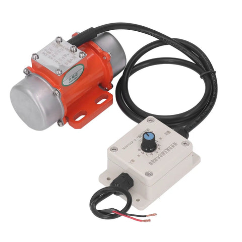 30W Brushless DC Vibration Motor With 4000 RPM, Speed Controller, Aluminum Alloy for Concrete Vibration, DC12V, Adjustable Force