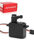 Gears Digital RC Servo Replacement for H14BM 14210 14209 with metal/plastic construction, shown with red auto parts box