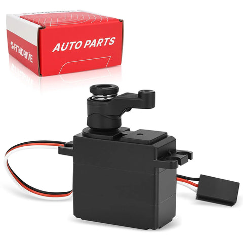 Gears Digital RC Servo Replacement for H14BM 14210 14209 with metal/plastic construction, shown with red auto parts box