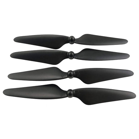 16 Piece Drone Propeller Set For Brushless Quadcopters Replacement Blades For Hobby Drones Easy Install Durable Wear Resistant High Strength Spare Parts For Pro Grade Flight Performance - Black Propellers