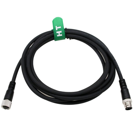M12 A Coded 5 Pin Male To Female Actuator Sensor Signal Cable For Industrial Controls And Automation DeviceNet CANopen IO Link