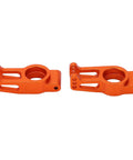 Beefed Up Aluminum Rear Wheel Hub Assembly Axle Knuckle Carrier For RC Car Orange Finish Heavy Duty Upgrade Machined Precision