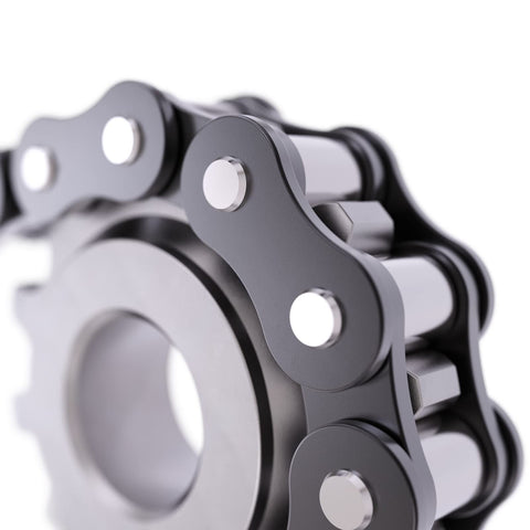 DIN ISO 06B Roller Chain Sprocket Thirteen-Tooth Three Eighth Inch Pitch Bore Twelve Millimeter A3 Carbon Steel High Hardness Motor Drive Gear Heavy Duty