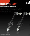 2 Front Sway Bar Links Stabilizer Kit For Ram 1500 2019 2024 Bolt On Upgrade With Durable Front Stabilizer Links