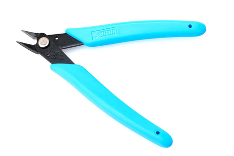 Blue-handled cutter tool part of Beast Mini Butt Welding Kit 115V Pro Grade Splicing Tool For Small Round Belts And O Ring Drive Belts